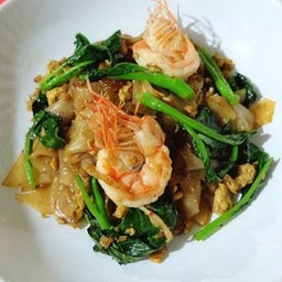 ผัดซีอิ้วกุ้ง