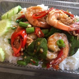 กะเพากุ้ง