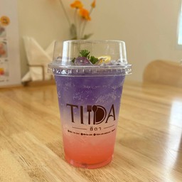 ลิ้นจี่อัญชันโซดา