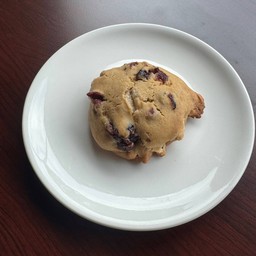 White choc Cranberry Cookie