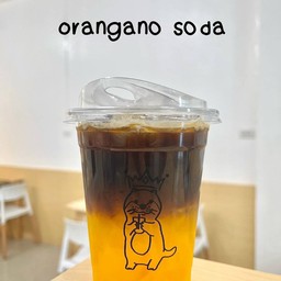 ออเร้นกาโน่โซดา (กาแฟสด)