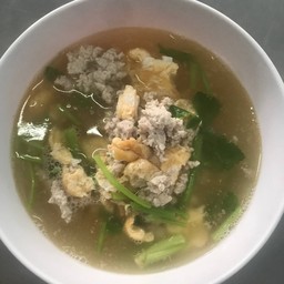 ต้มจืดไข่น้ำ หมูสับ