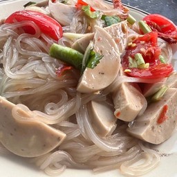 ตำเส้นเล็กหมูยอ