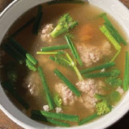 หมูสับต้มบ๊วย