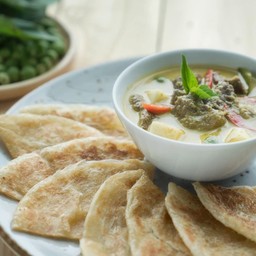 โรตีแกงเขียวหวาน