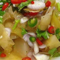 ยำผักกาดดอง(เกี๋ยมช่าย)