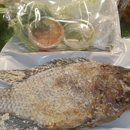 เมี่ยงปลานิลเผาชุดใหญ่