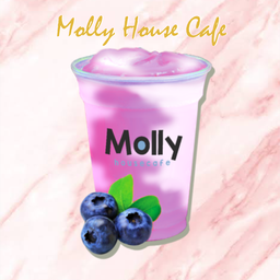 บลูเบอร์รี่ สมูทตี้ โยเกิร์ต