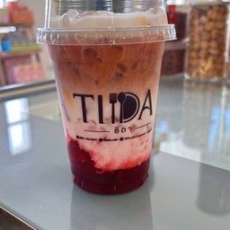 สตอเบอร์รี่นมสดชาไทย