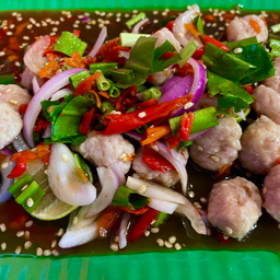 ยำหมูเด้ง