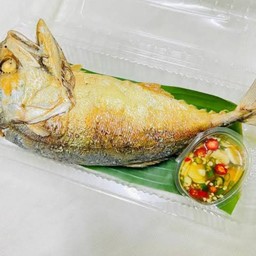 ปลาทูตัวใหญ่ทอดเกลือ