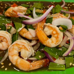 ยำกุ้งสุก