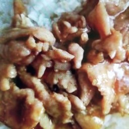 ข้าวหมูหวาน