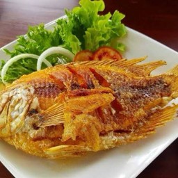 ปลาทับทิมทอดน้ำปลา