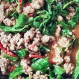 ข้าวกระเพราเป็ด