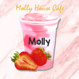 สตรอเบอร์รี่ สมูทตี้ โยเกิร์ต