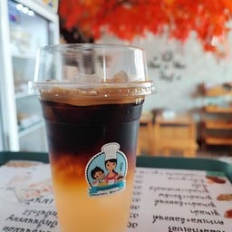 อเมริกาโน่พีชเย็น