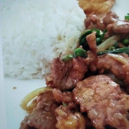 ข้าวเนื้อพริกไทยดำ