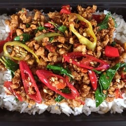 ข้าวกระเพราหมูสับ
