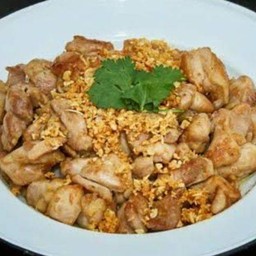 ไก่กระเทียม