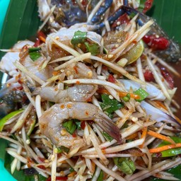 ตำปูม้ากุ้งสด