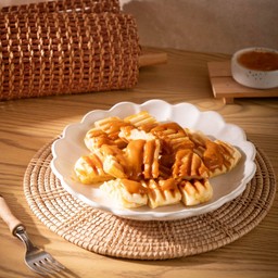 ปังโรตีสังขยาชาไทย