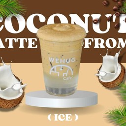 มะพร้าว ลาเต้ โครโฟม