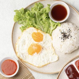 ข้าวไข่ดาว 2ฟอง