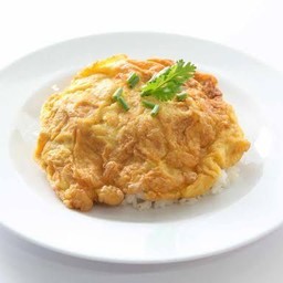 ข้าวไข่เจียวฟูกรอบ