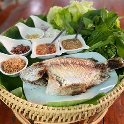 เมี่ยงปลาเผา