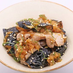 Pork Shabu & Fried Egg Ponzu Sause