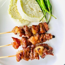 เนื้อย่างน้ำจิ้มแจ่ว