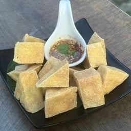 เต้าหู้กระดานทอด