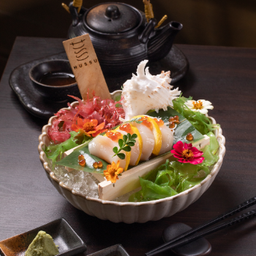 C04 HOTATE SASHIMI-หอยเชลล์ฮอกไกโดซาชิมิ
