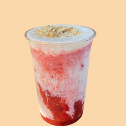 Frappe strawberry cheese pie
