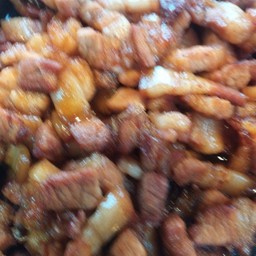 ข้าวกล่องหมูหวาน