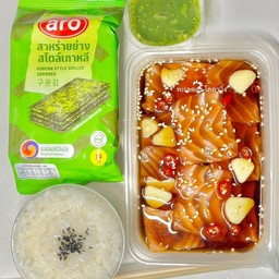 ชุดเซ็ท แซลม่อนดองซีอิ๊ว โคตรวิ่ง