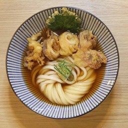 Squid Tempura Udon