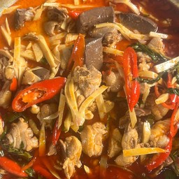 แกงหน่อไม้สดใส่ไก่