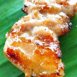 กะเพราหมูปิ้งโบราณ