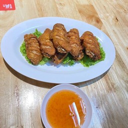 ปีกไก่ทอดกรอบ(8ชิ้น)