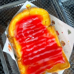 ปังปิ้ง แยมสตอเบอรี่+เยลลี่แดง