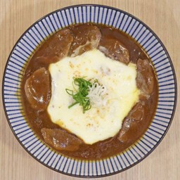 Beef Tongue Cheese Curry Udon
