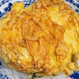 ข้าวไข่เจียวหมูสับ 2 ฟอง น้ำจิ้มแจ่ว