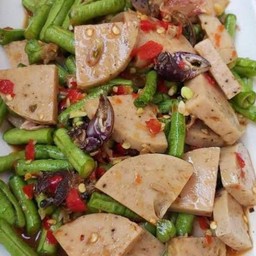 ตำถั่วหมูยอ