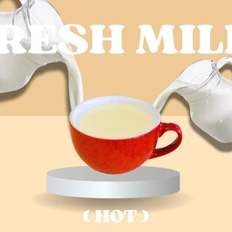 นมสด (ร้อน)