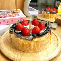Creamy Burnt Cheesecake