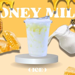 นมสดน้ำผึ้ง (เย็น)