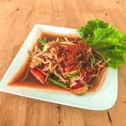 ตำหอยดอง