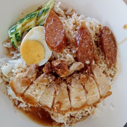 ข้าวหมูกรอบ